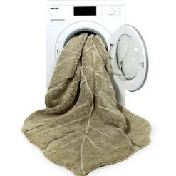 Tapis lavable Monstera olive (120 x 180 cm)