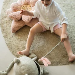 Tapis lavable nénuphar Puffy Lily (160 x 140 cm)