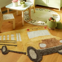 Tapis lavable School Bus