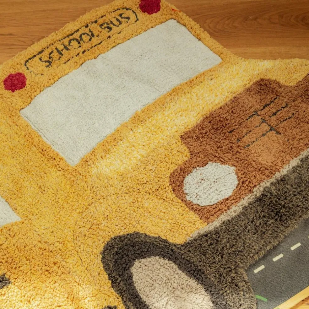Tapis lavable School Bus