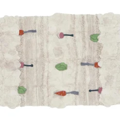 Tapis lavable Veggie Garden x Oli & Carol (120 x 160 cm)