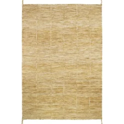 Tapis Lhena jaune brun (100 x 140 cm)
