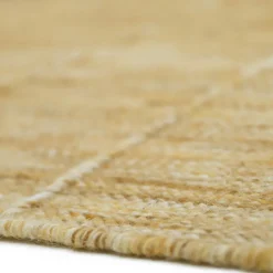 Tapis Lhena jaune brun (100 x 140 cm)