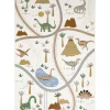 Tapis Little Jurassic (123 x 180 cm)