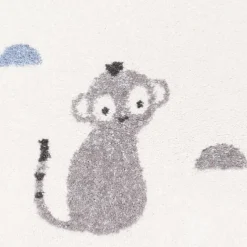 Tapis Little Wild Monkey miel (120 x 170 cm)