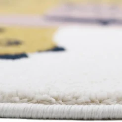 Tapis ovale léopard Kleo miel (120 x 170 cm)