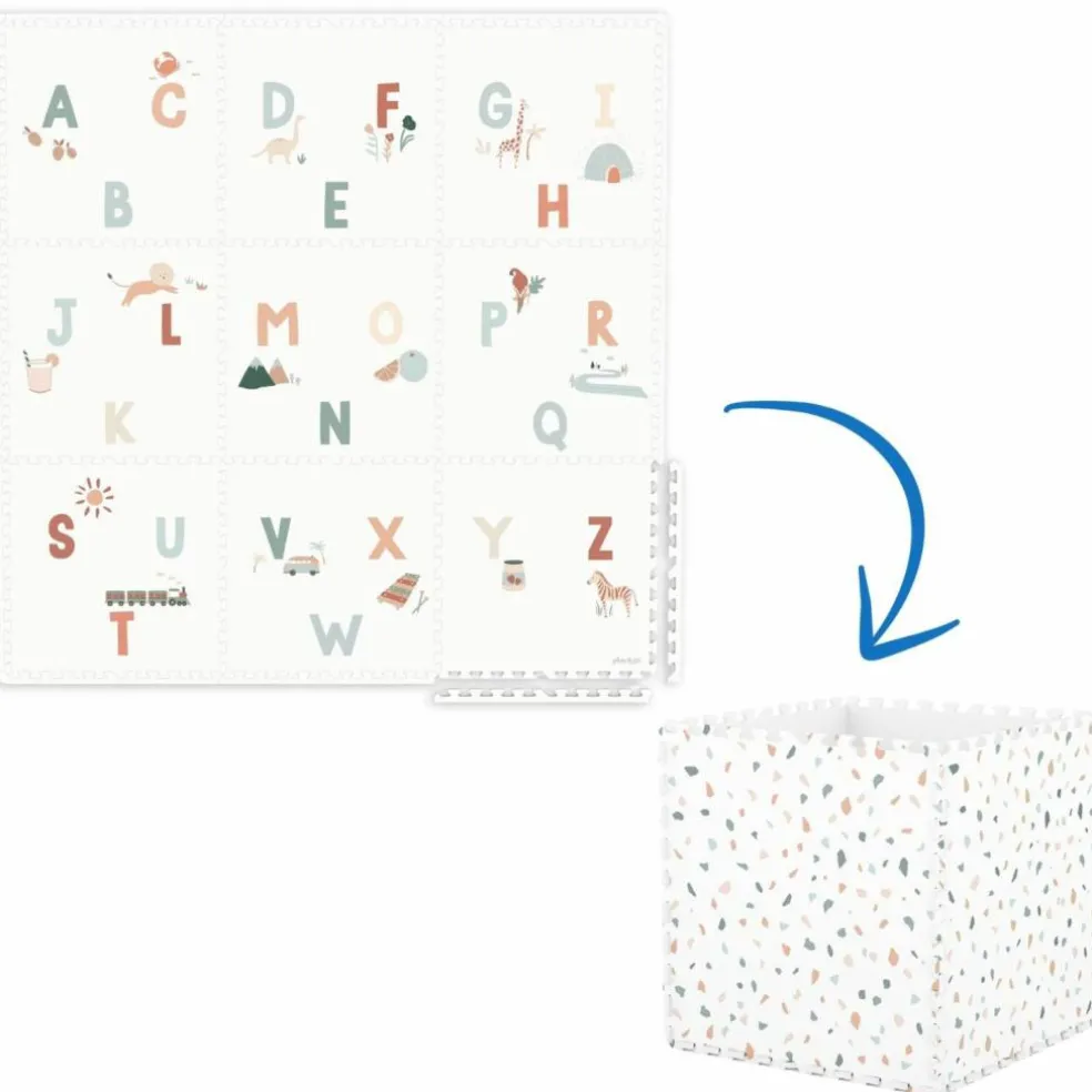Tapis puzzle 3 en 1 Tiloo Alphabet (180 x 180 cm)