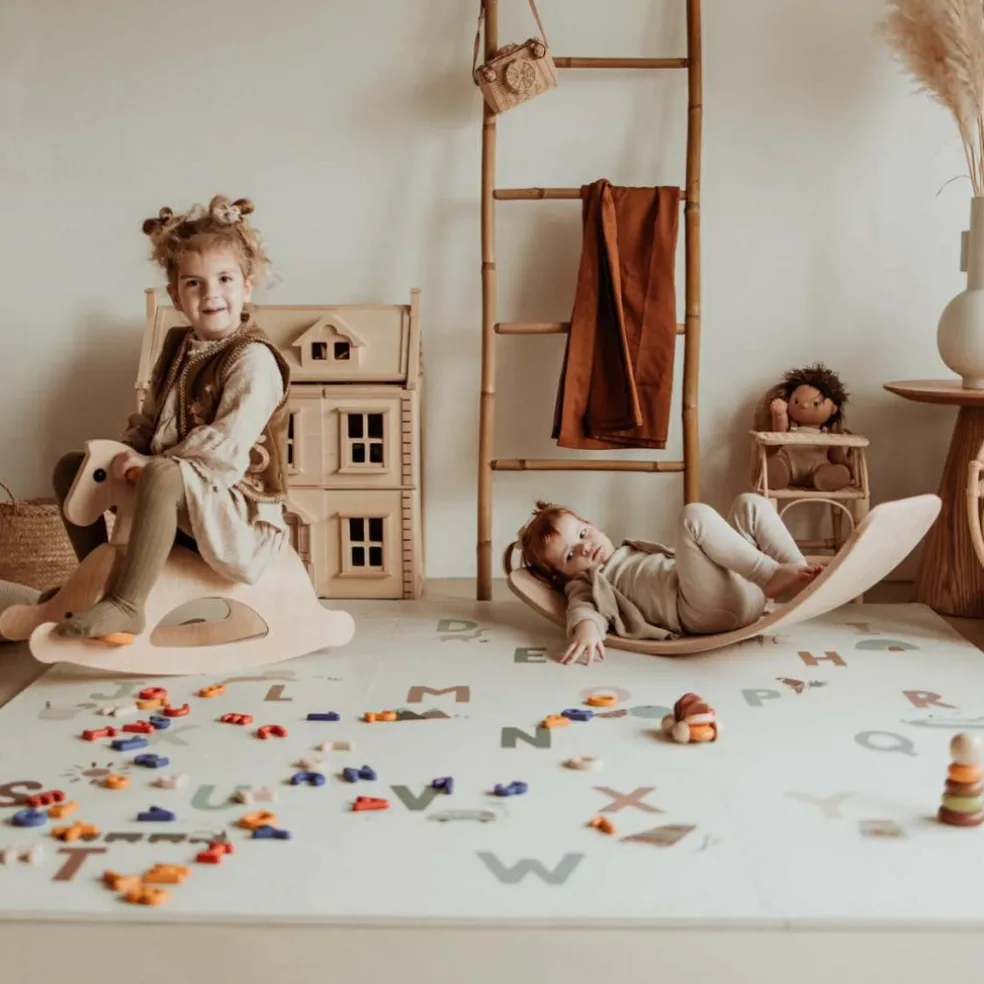 Tapis puzzle 3 en 1 Tiloo Alphabet (180 x 180 cm)