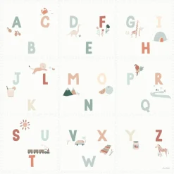 Tapis puzzle 3 en 1 Tiloo Alphabet (180 x 180 cm)