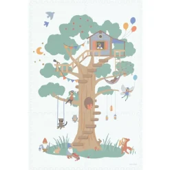 Tapis puzzle 3 en 1 Tiloo Treehouse (120 x 180 cm)