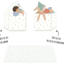 Tapis puzzle 3 en 1 Tiloo Treehouse (120 x 180 cm)