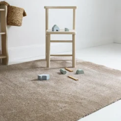 Tapis rectangulaire Etico Sable (120 x 170 cm)