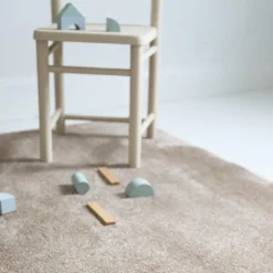 Tapis rectangulaire Etico Sable (140 x 200 cm)