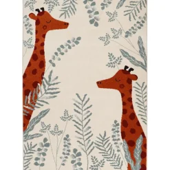 Tapis rectangulaire girafe Nisü (120 x 170 cm)