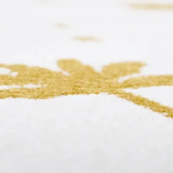 Tapis rectangulaire Little Palm palmier Miel (120 x 170 cm)