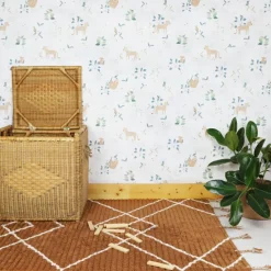 Tapis rectangulaire Lässa toffee (100 x 150 cm)