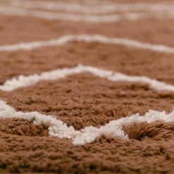 Tapis rectangulaire Lässa toffee (100 x 150 cm)