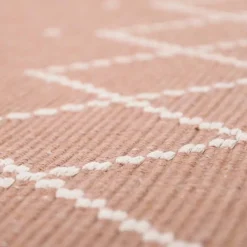 Tapis rectangulaire Mallorca Rose Argile (100 x 150 cm)