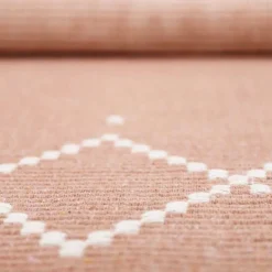 Tapis rectangulaire Mallorca Rose Argile (100 x 150 cm)