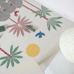 Tapis rectangulaire Mamalena (120 x 170 cm)