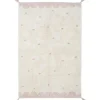 Tapis rectangulaire Minna pois rose (100 x 150 cm)