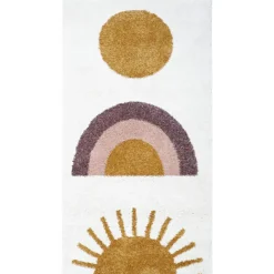 Tapis rectangulaire Sunshine (80 x 150 cm)
