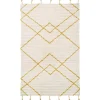 Tapis rectangulaire Viktor Lemon S bohème (100 x 150 cm)