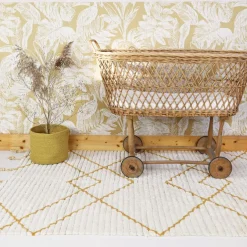 Tapis rectangulaire Viktor Lemon S bohème (100 x 150 cm)