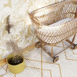 Tapis rectangulaire Viktor Lemon S bohème (100 x 150 cm)