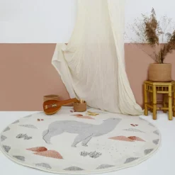 Tapis rond Andina Lama (135 cm)