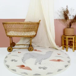 Tapis rond Andina Lama (135 cm)