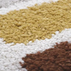 Tapis rond Bohemian arc-en-ciel (120 cm)