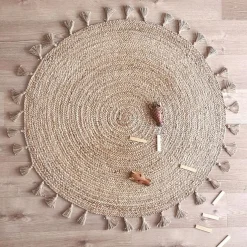 Tapis rond en jute Else (140 cm)