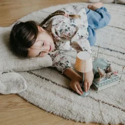 Tapis rond en laine Arona (120 cm)