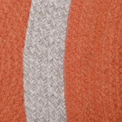 Tapis rond Nolan rouge (120 cm)