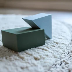 Tapis rond Perla écru (110 cm)