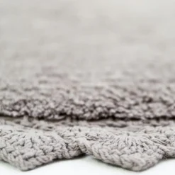 Tapis rond Perla Gris (110 cm)