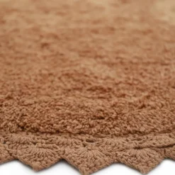 Tapis rond Perla Toffee (110 cm)