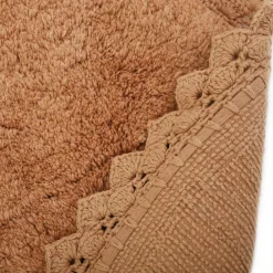 Tapis rond Perla Toffee (110 cm)