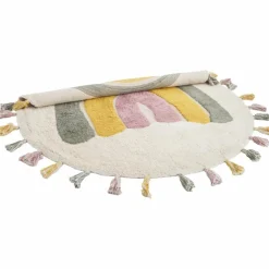 Tapis rond Rainbow Moss (110 cm)