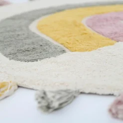 Tapis rond Rainbow Moss (110 cm)