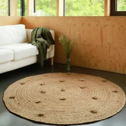 Tapis rond Siska (140 cm)