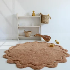 Tapis rond Sweet April Toffee (110 cm)