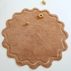 Tapis rond Sweet April Toffee (110 cm)