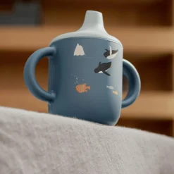 Tasse à bec en silicone Neil Arctic Sea