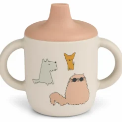 Tasse à bec en silicone Neil Cats and Dogs