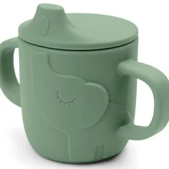 Tasse à bec en silicone Peekaboo Elphee Vert