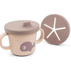 Tasse à bec et snack Wally Rose