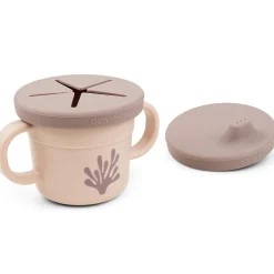 Tasse à bec et snack Wally Rose