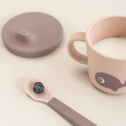 Tasse à bec et snack Wally Rose